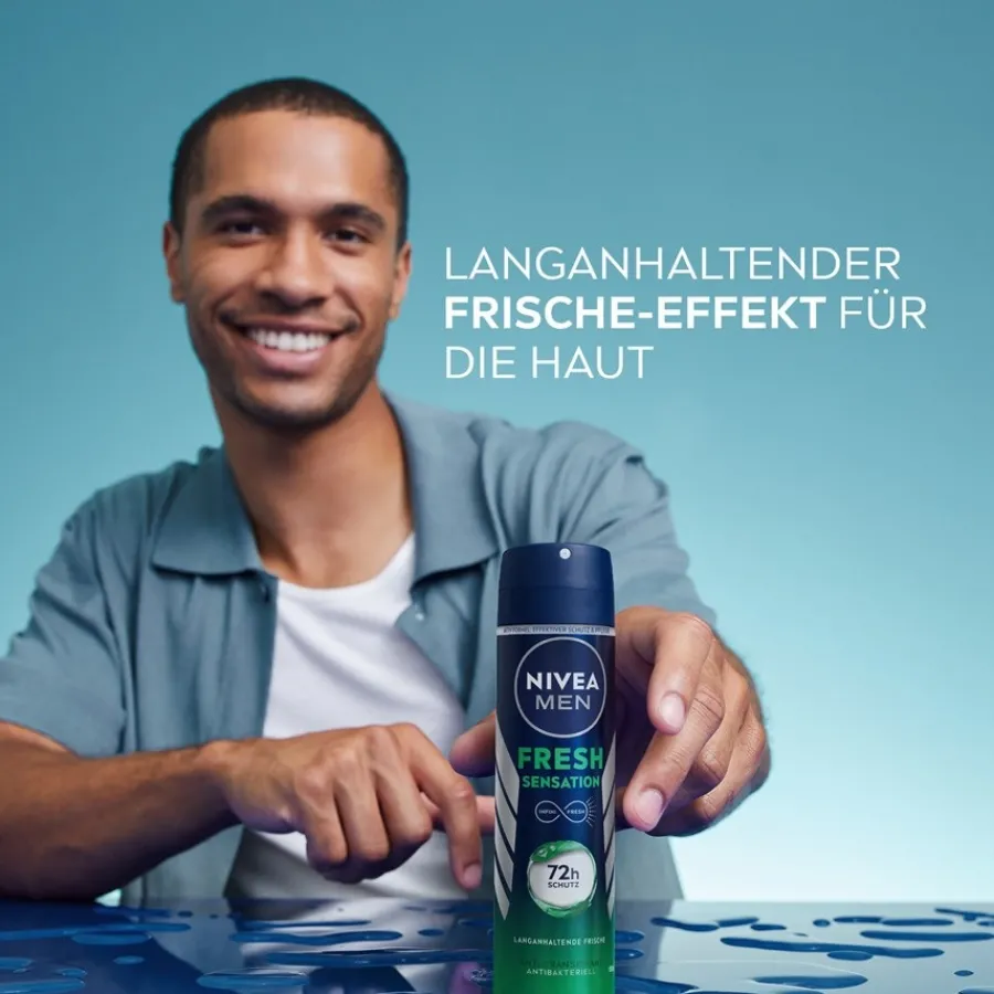 NIVEA Deodorant Antitranspirant Deospray Fresh Sensation MEN von