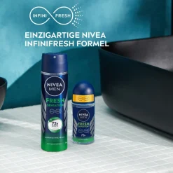 NIVEA Deodorant Antitranspirant Deospray Fresh Sensation MEN von