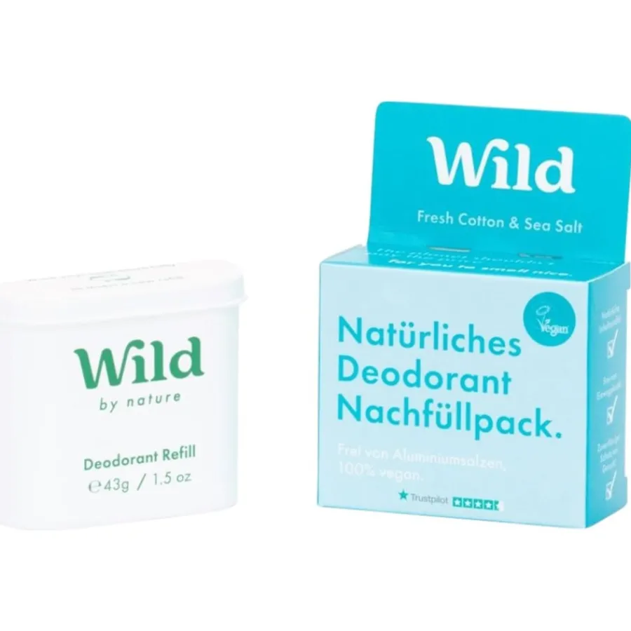 Wild Deodorant Refill Fresh Cotton Refill von