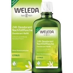 Weleda Deodorants Citrus Fresh Deo Spray Zuverlässige, natürliche Wirkung ohne Aluminiumsalze von