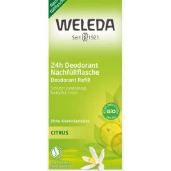 Weleda Deodorants Citrus Fresh Deo Spray Zuverlässige, natürliche Wirkung ohne Aluminiumsalze von