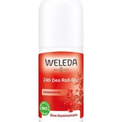 Weleda Deodorants Granatapfel 24h Deo Roll-On 24h zuverlässiger Schutz & sinnlicher Duft ohne Aluminiumsalze von Discount