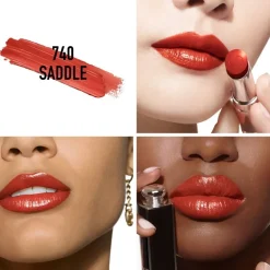 DIOR Addict Lippenstift mit Glanz-Finish – 90 % Inhaltsstoffe natürlichen Ursprungs – Nachfüllbar New