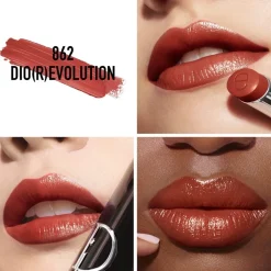 DIOR Addict Lippenstift mit Glanz-Finish – 90 % Inhaltsstoffe natürlichen Ursprungs – Nachfüllbar New