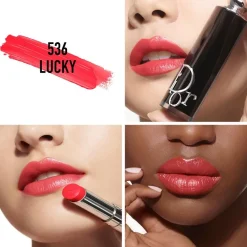 DIOR Addict Lippenstift mit Glanz-Finish – 90 % Inhaltsstoffe natürlichen Ursprungs – Nachfüllbar New