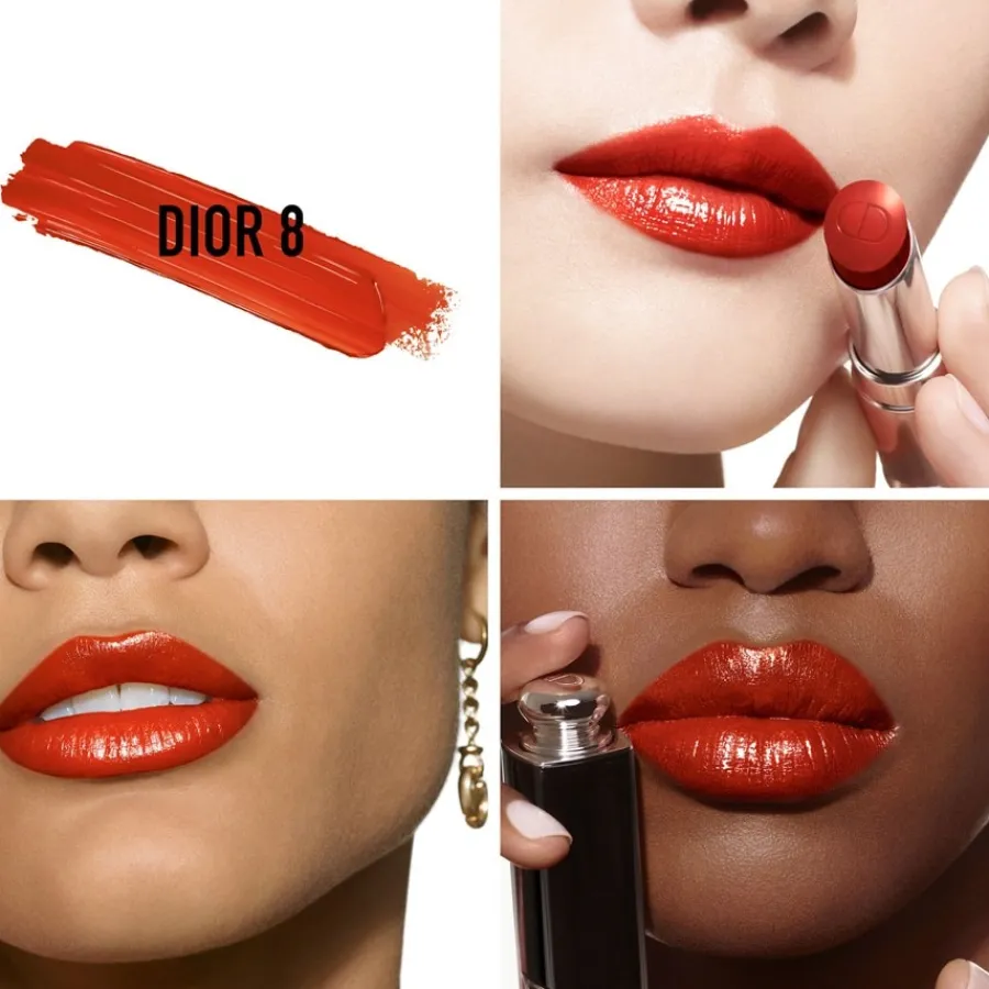 DIOR Addict Refill Refill für den Lippenstift mit Glanz-Finish – Intensive Farbe – 90 % Inhaltsstoffe natürlichen Ursprungs