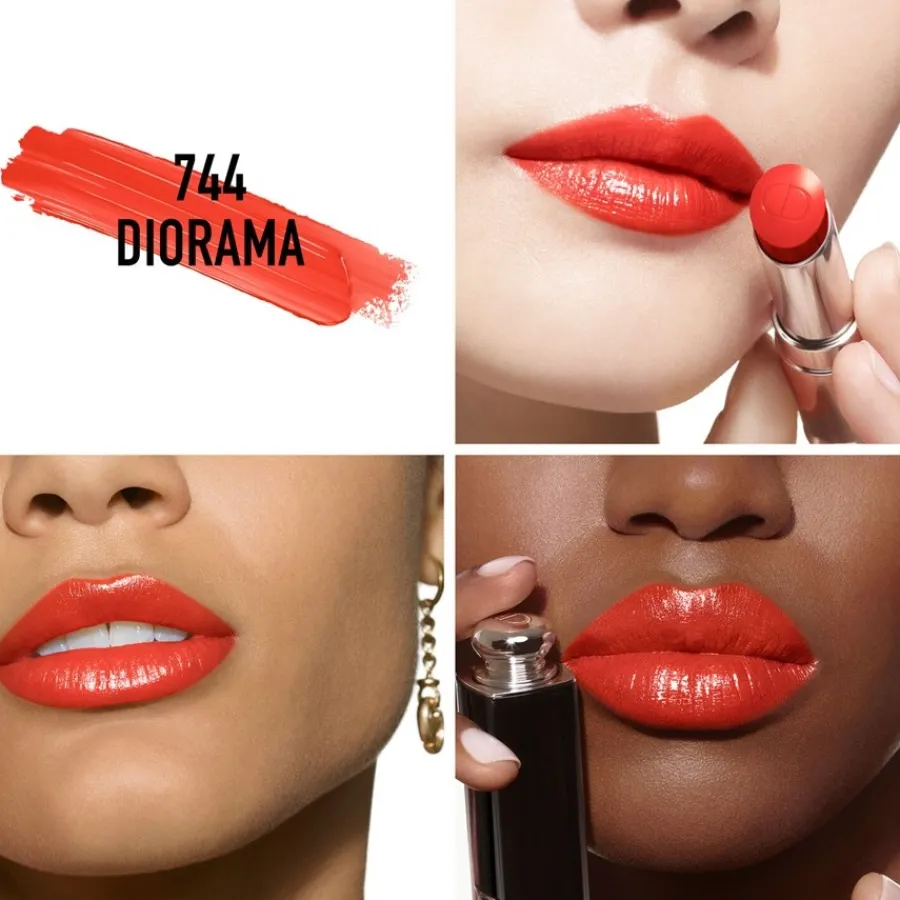 DIOR Addict Refill Refill für den Lippenstift mit Glanz-Finish – Intensive Farbe – 90 % Inhaltsstoffe natürlichen Ursprungs