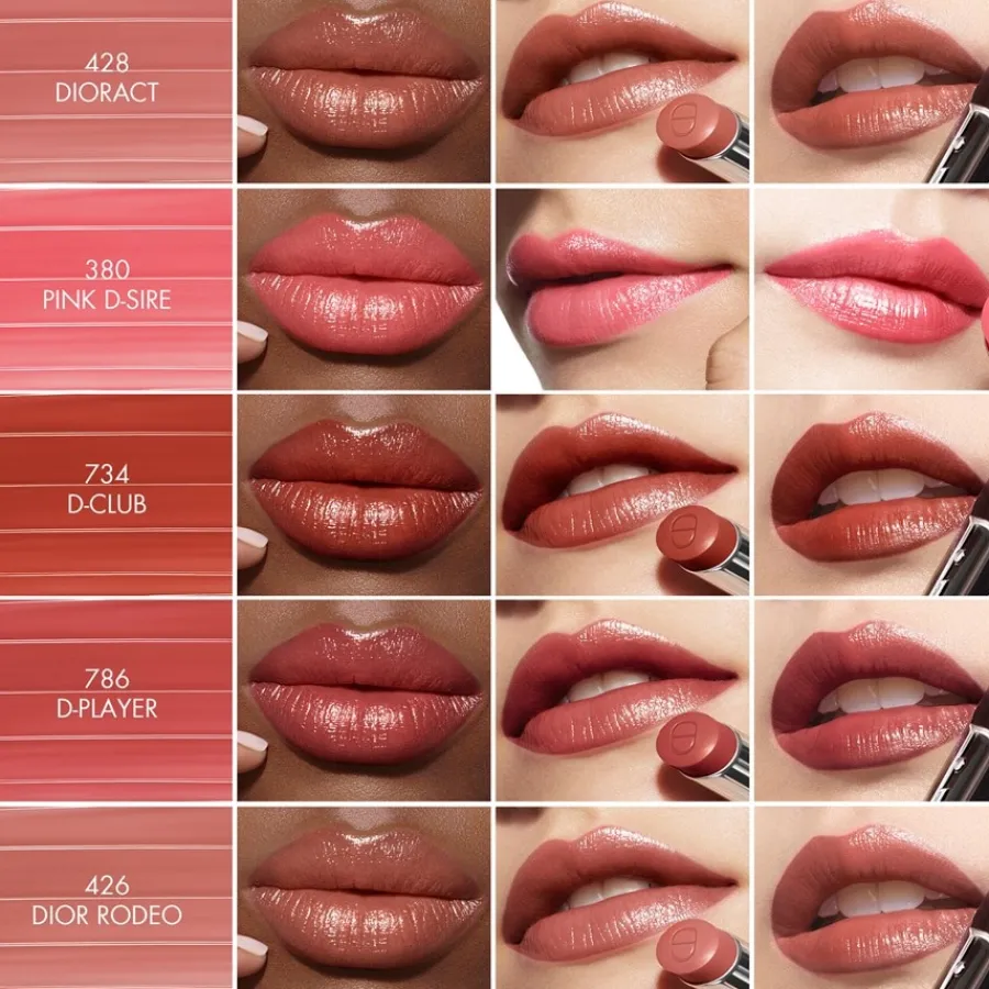 DIOR Addict Refill Refill für den Lippenstift mit Glanz-Finish – Intensive Farbe – 90 % Inhaltsstoffe natürlichen Ursprungs