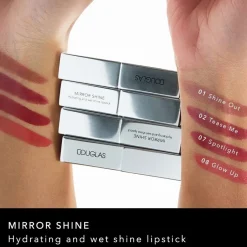 Douglas Collection Mirror Shine Hydrating and Wet Shine Lipstick