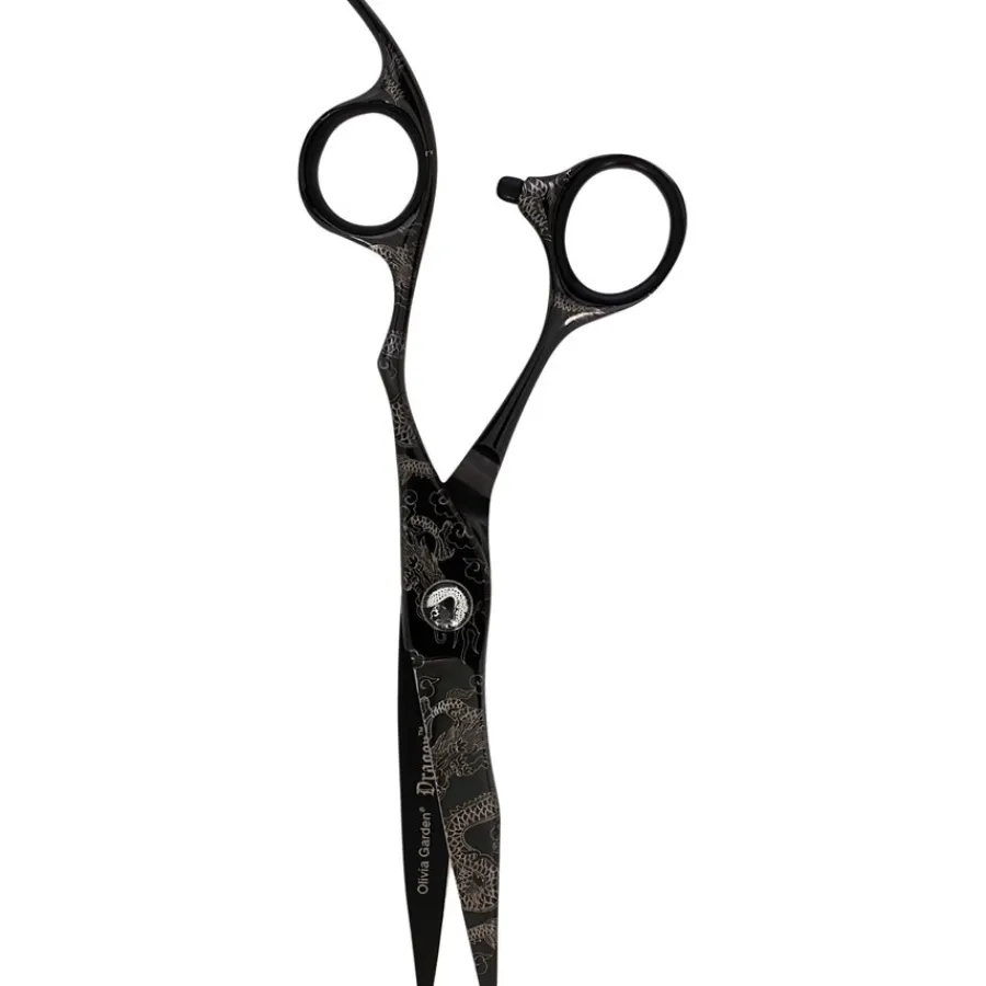 Olivia Garden Dragon Haarschneideschere RH 5,5" von New