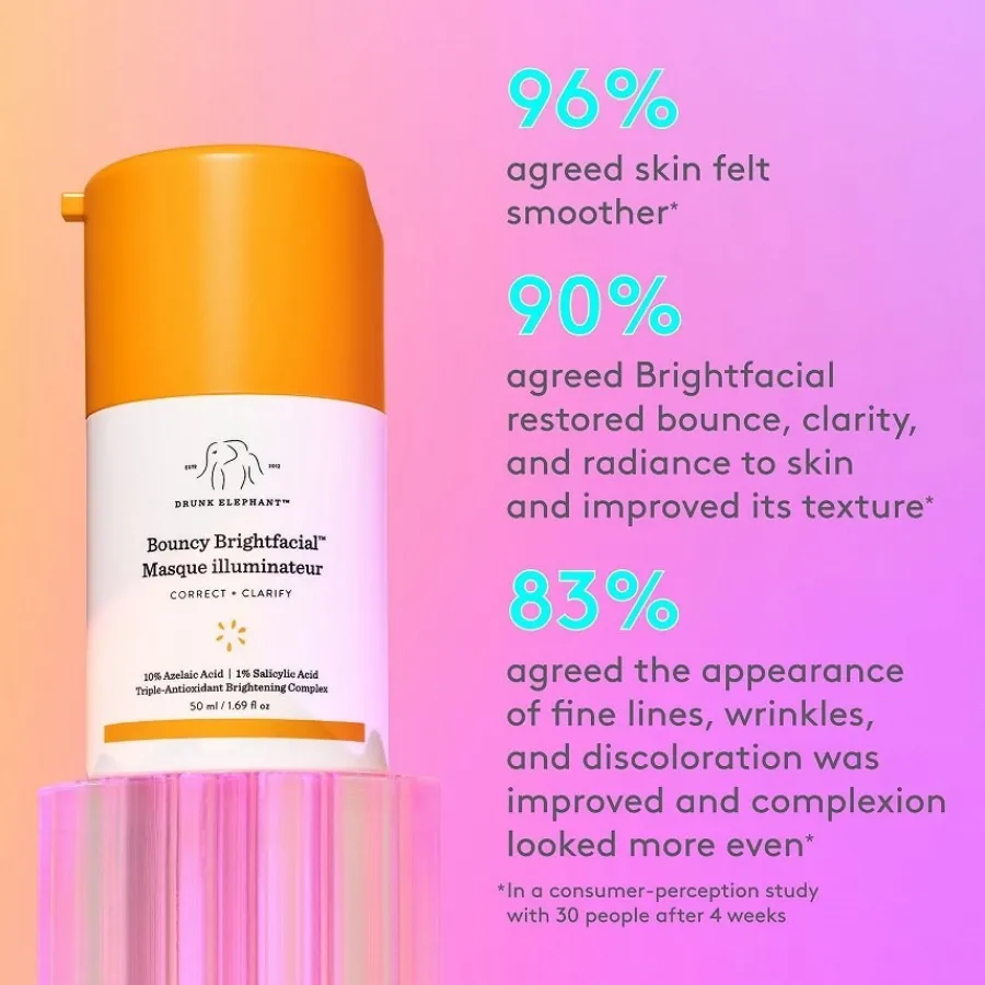 Drunk Elephant Bouncy Brightfacial Discount