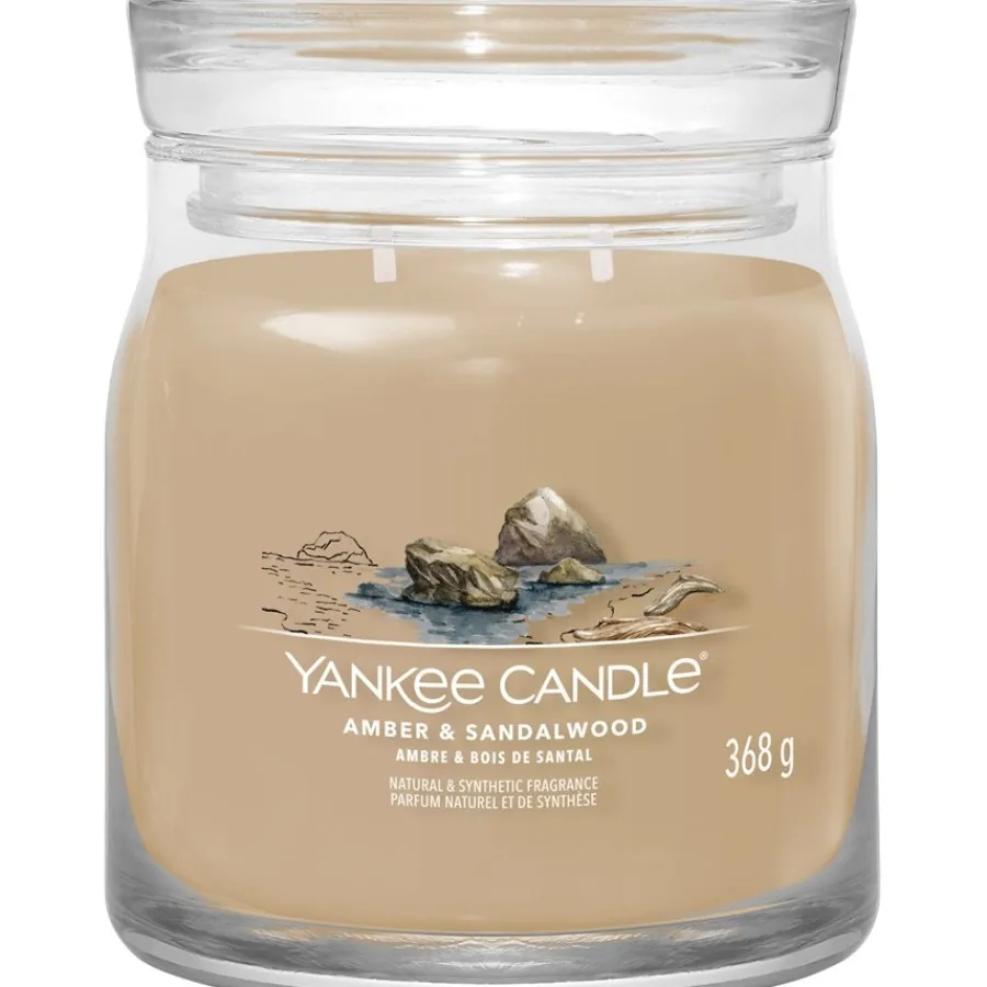 Yankee Candle Duftkerzen Amber & Sandalwood von