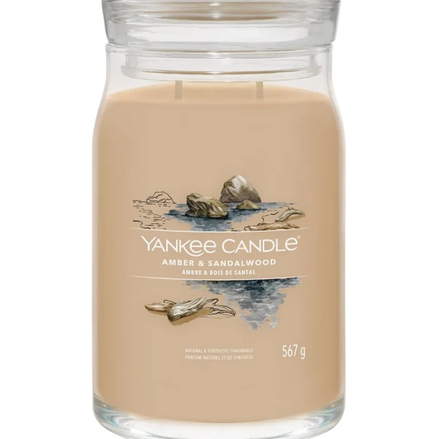 Yankee Candle Duftkerzen Amber & Sandalwood von