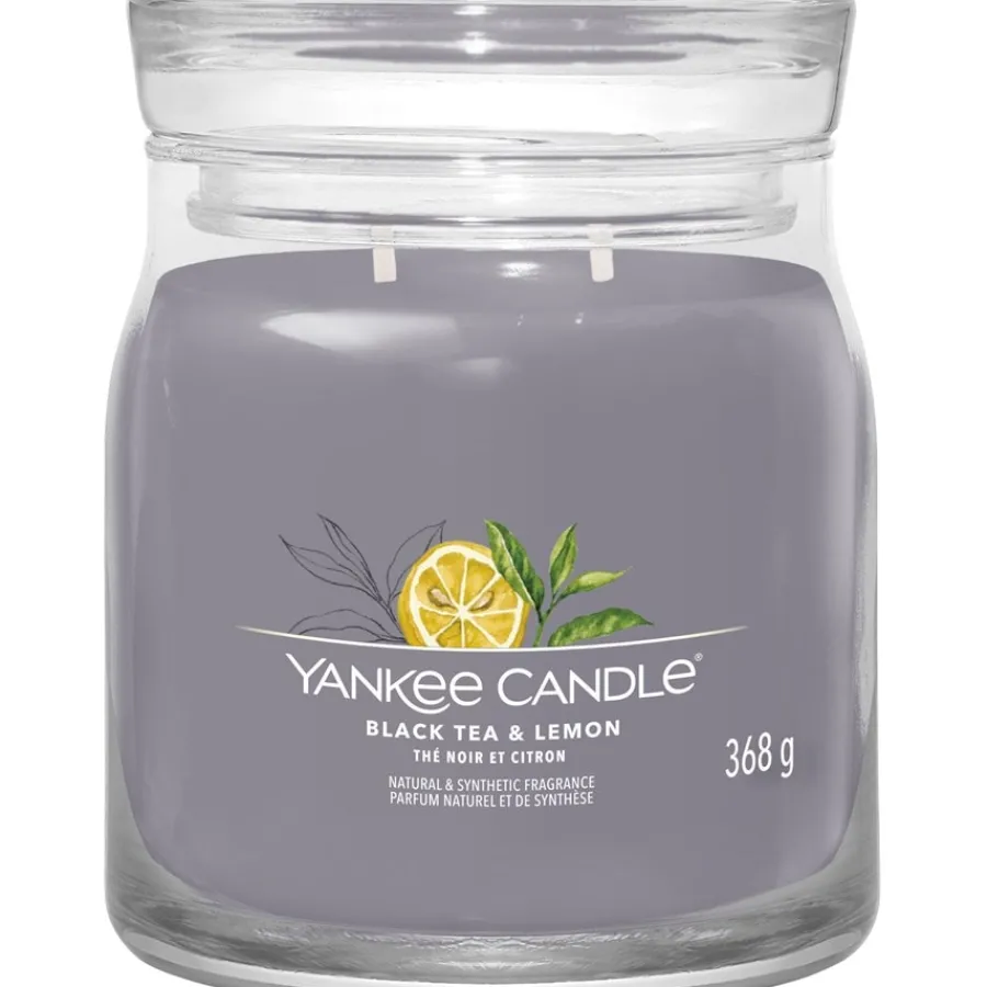 Yankee Candle Duftkerzen Black Tea & Lemon von