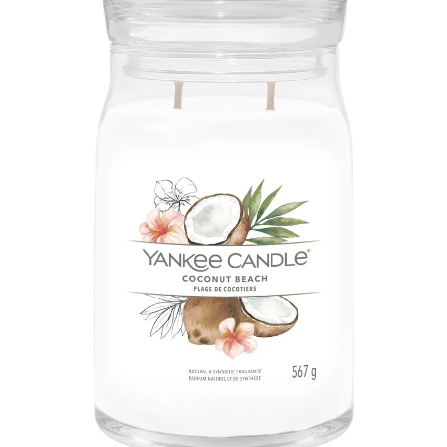 Yankee Candle Duftkerzen Coconut Beach von Discount