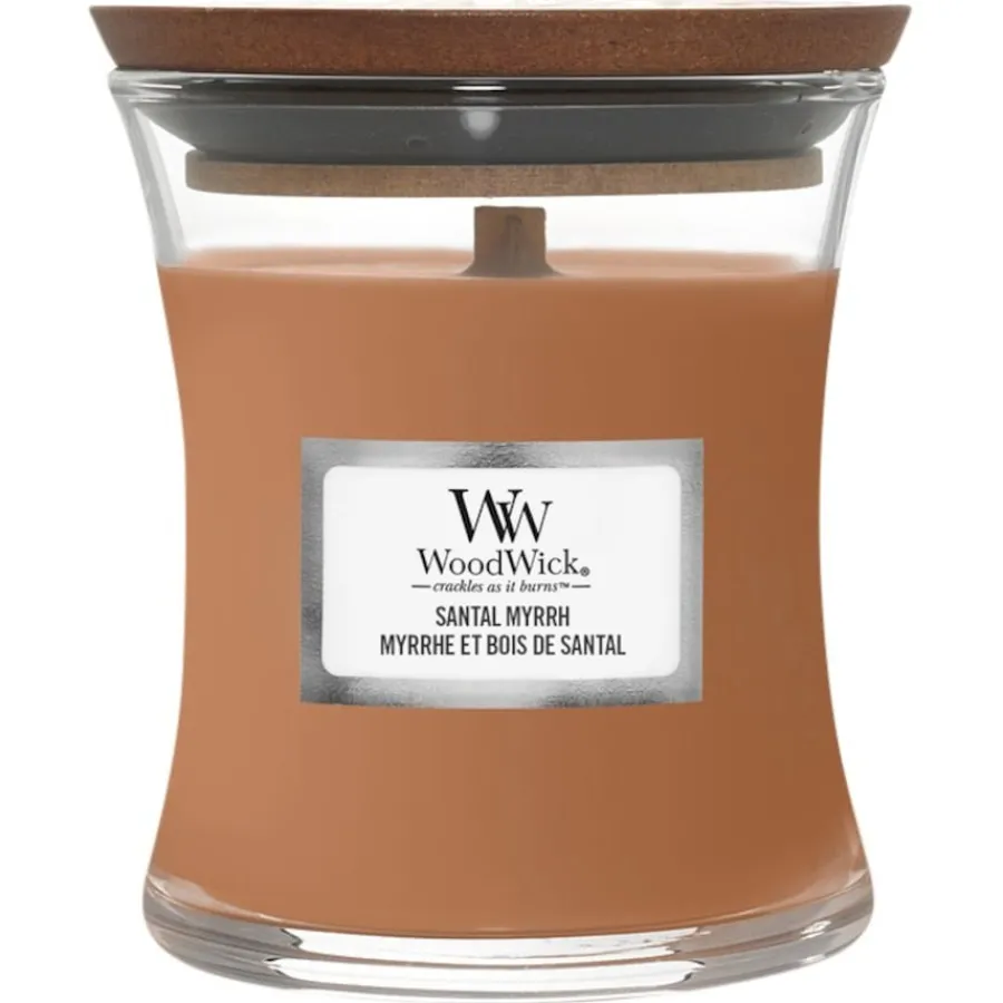 WoodWick Duftkerzen Ellipse Santal Myrrh von