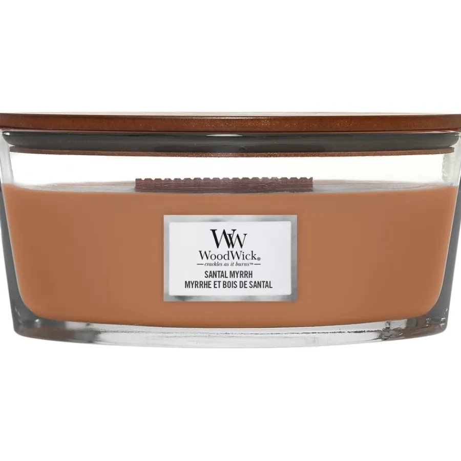 WoodWick Duftkerzen Ellipse Santal Myrrh von