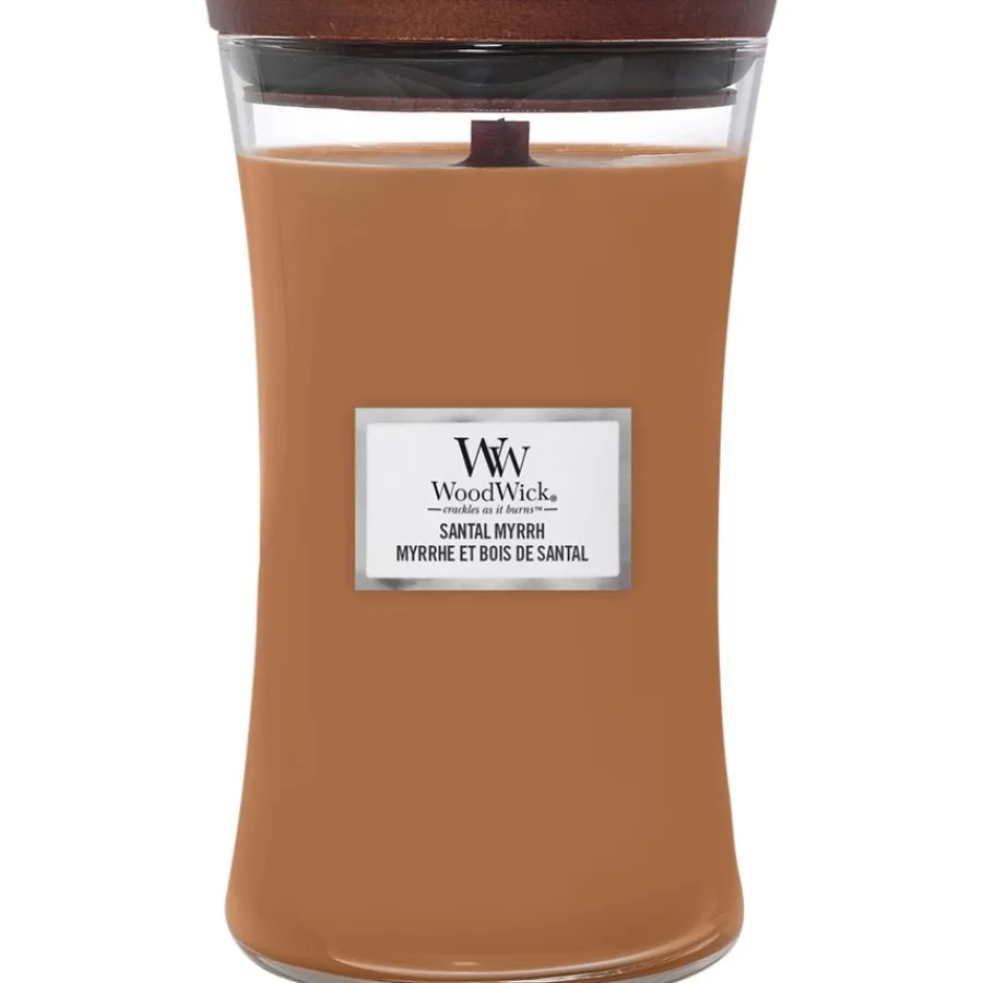 WoodWick Duftkerzen Ellipse Santal Myrrh von
