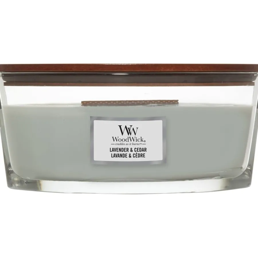 WoodWick Duftkerzen Lavender + Cedar von Hot