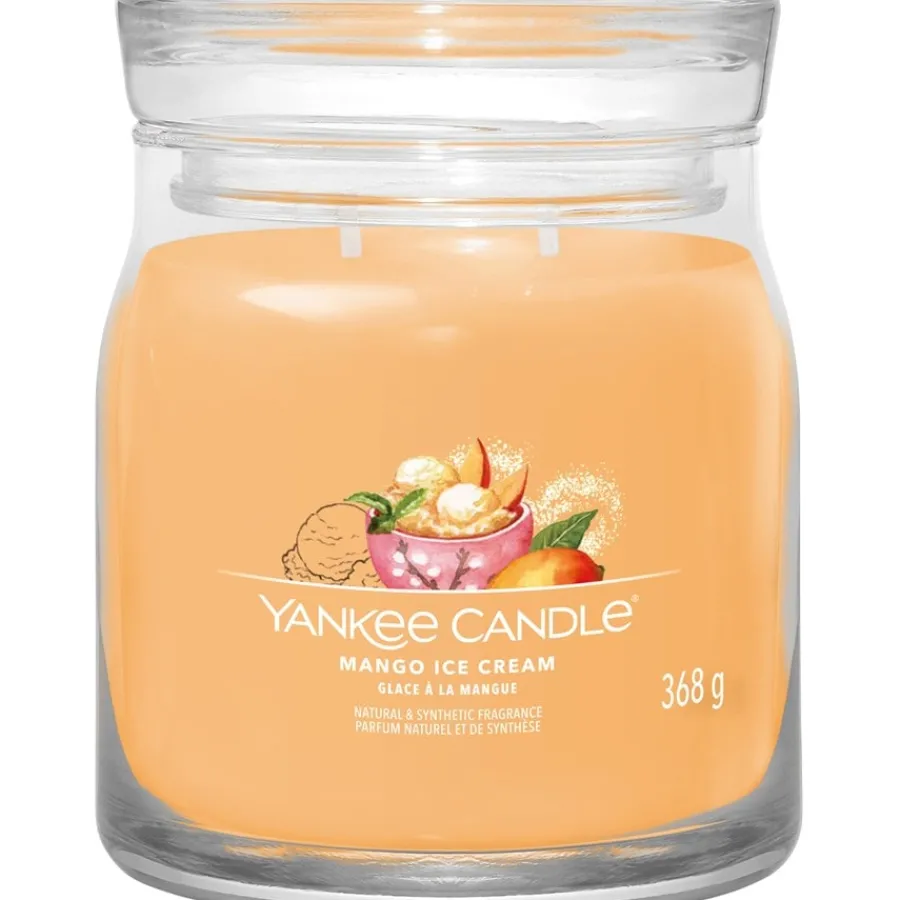 Yankee Candle Duftkerzen Mango Ice Cream von Discount