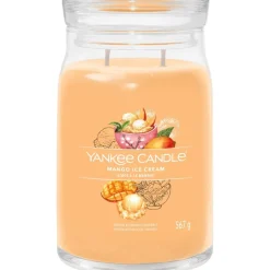 Yankee Candle Duftkerzen Mango Ice Cream von Discount