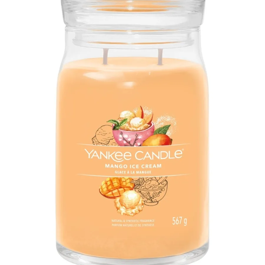Yankee Candle Duftkerzen Mango Ice Cream von Discount
