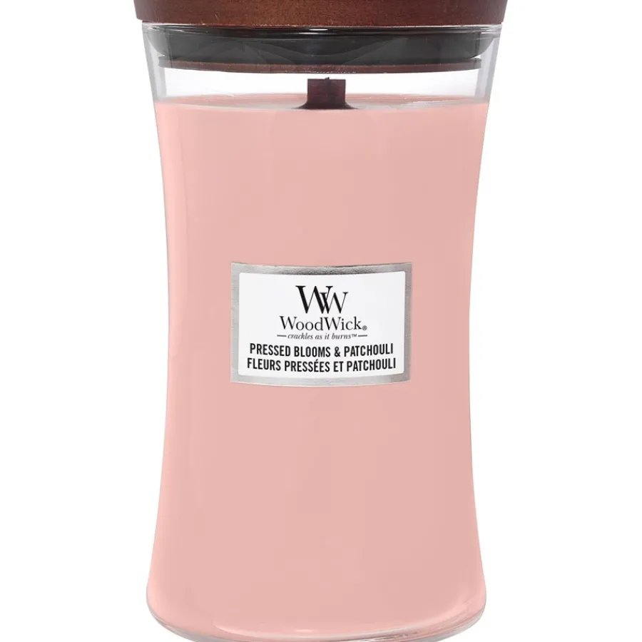 WoodWick Duftkerzen Pressed Blooms & Patchouli von Outlet
