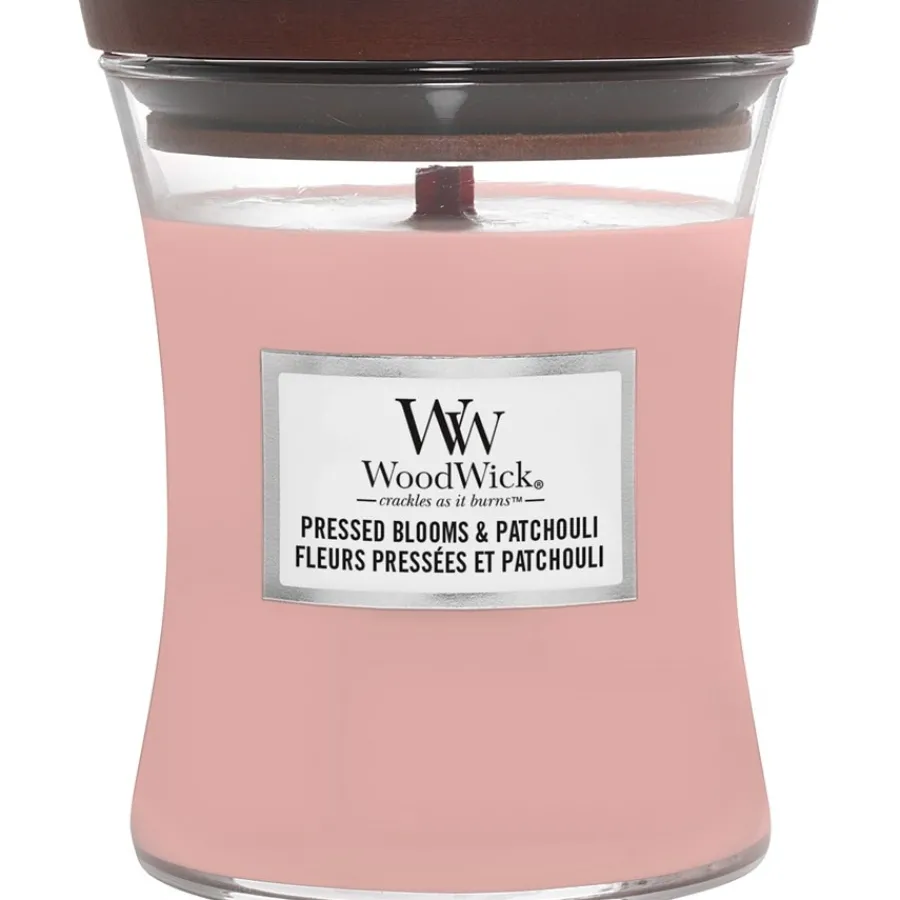 WoodWick Duftkerzen Pressed Blooms & Patchouli von Outlet