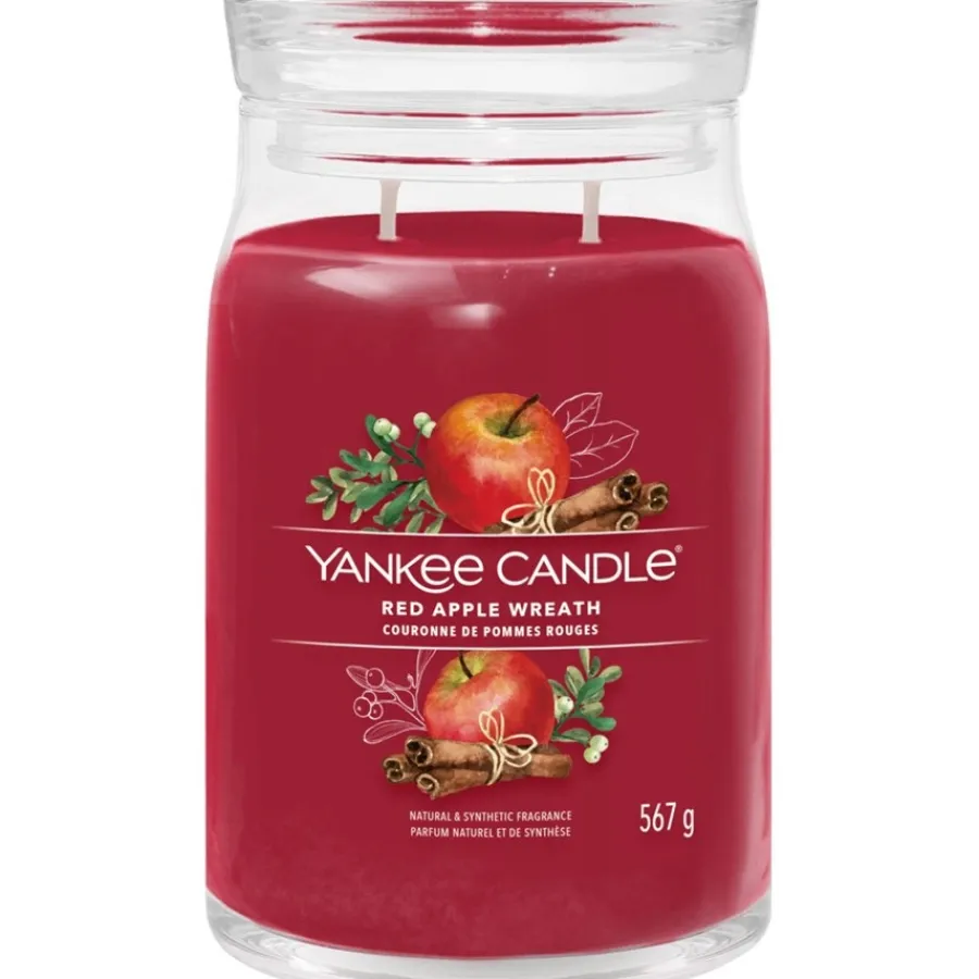 Yankee Candle Duftkerzen Red Apple Wreath von