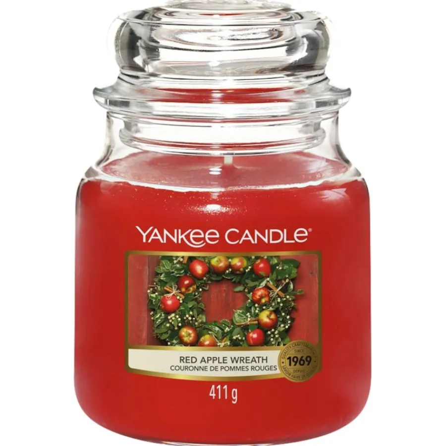 Yankee Candle Duftkerzen Red Apple Wreath von