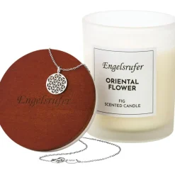 Engelsrufer Duftkerzen Schmuckkerze Oriental Flower mit Kette Lebensblume von