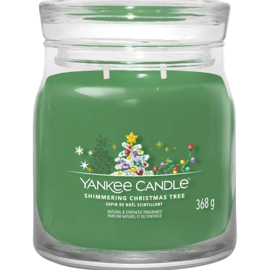 Yankee Candle Duftkerzen Shimmering Christmas Tree von Discount