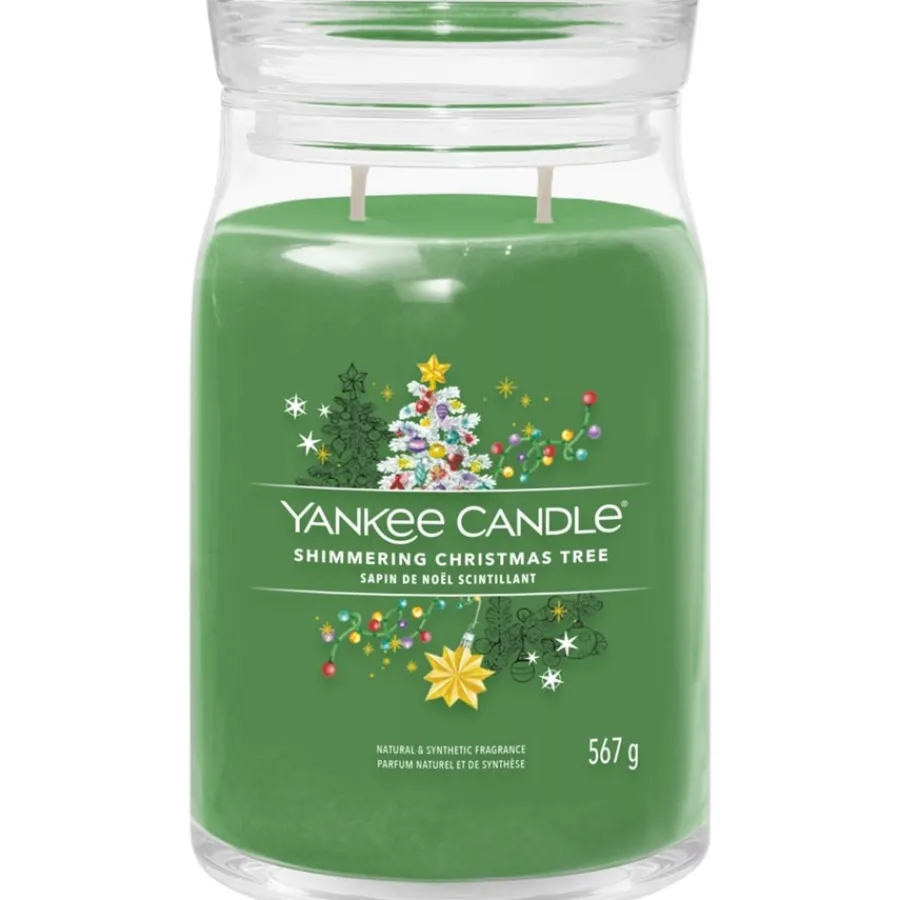 Yankee Candle Duftkerzen Shimmering Christmas Tree von Discount