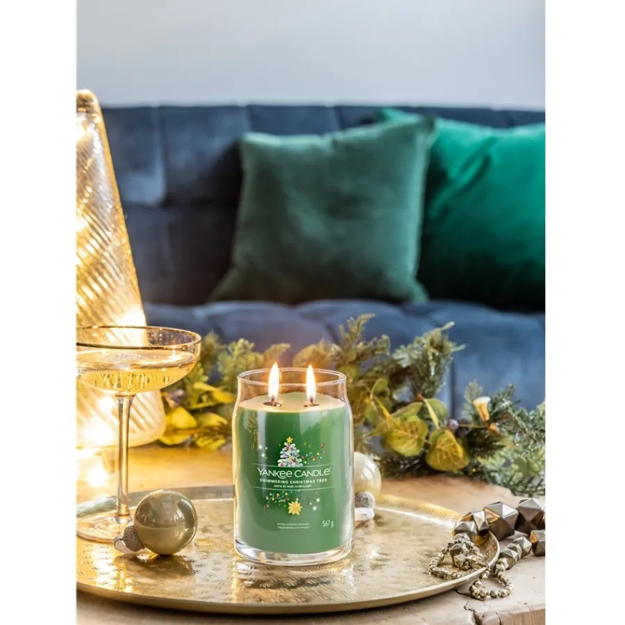 Yankee Candle Duftkerzen Shimmering Christmas Tree von Discount