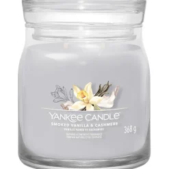 Yankee Candle Duftkerzen Smoked Vanilla & Cashmere von