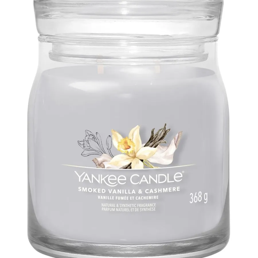 Yankee Candle Duftkerzen Smoked Vanilla & Cashmere von