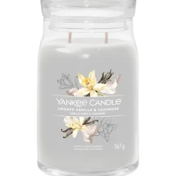 Yankee Candle Duftkerzen Smoked Vanilla & Cashmere von