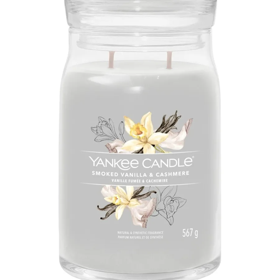 Yankee Candle Duftkerzen Smoked Vanilla & Cashmere von