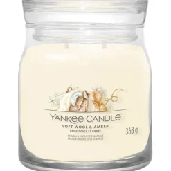 Yankee Candle Duftkerzen Soft Wool & Amber von