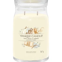Yankee Candle Duftkerzen Soft Wool & Amber von
