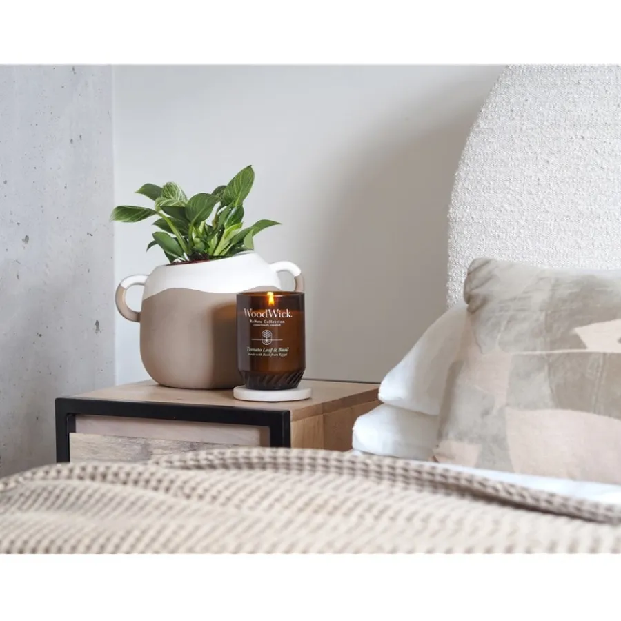 WoodWick Duftkerzen Tomato Leaf & Basil von