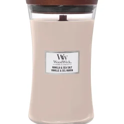 WoodWick Duftkerzen Vanilla & Sea Salt von