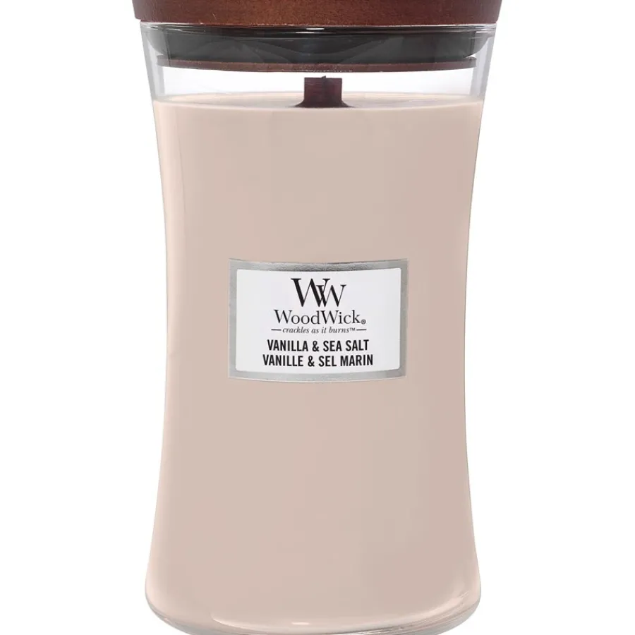 WoodWick Duftkerzen Vanilla & Sea Salt von