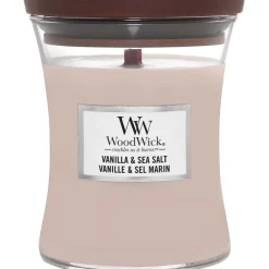 WoodWick Duftkerzen Vanilla & Sea Salt von