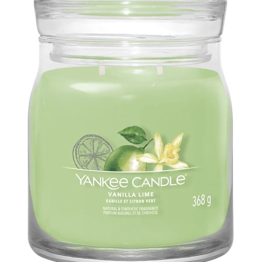 Yankee Candle Duftkerzen Vanilla Lime von Hot