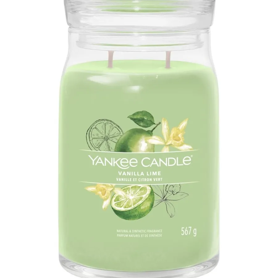 Yankee Candle Duftkerzen Vanilla Lime von Hot