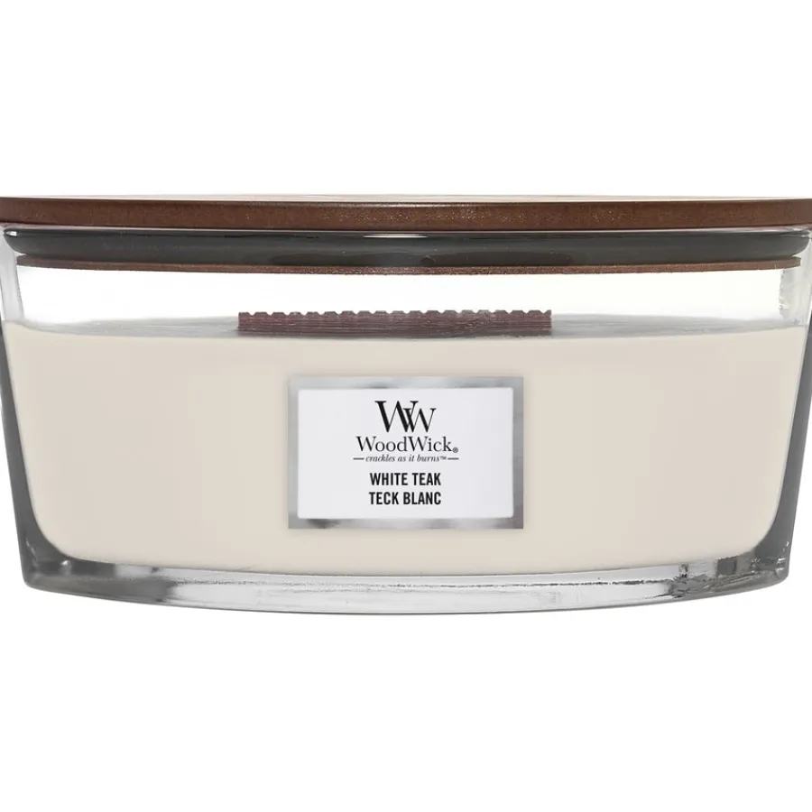 WoodWick Duftkerzen White Teak von