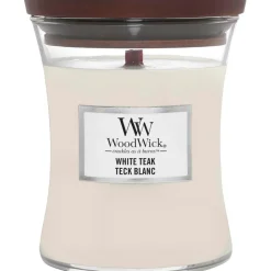 WoodWick Duftkerzen White Teak von