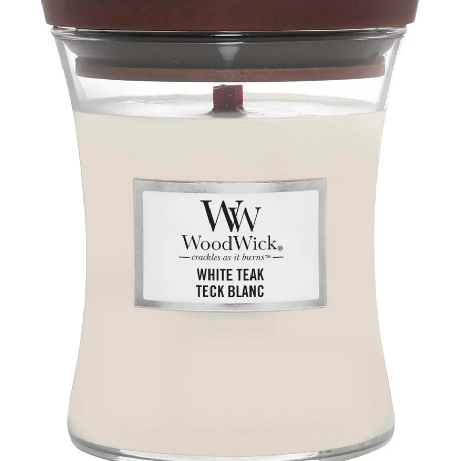 WoodWick Duftkerzen White Teak von