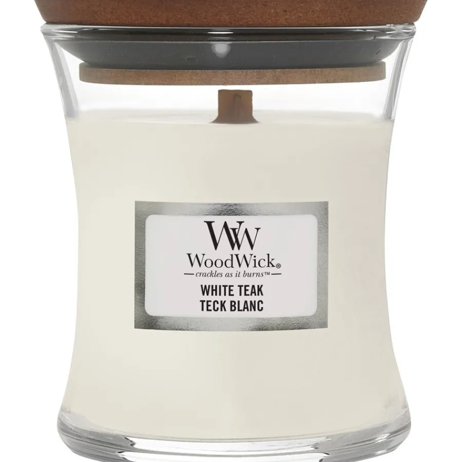WoodWick Duftkerzen White Teak von